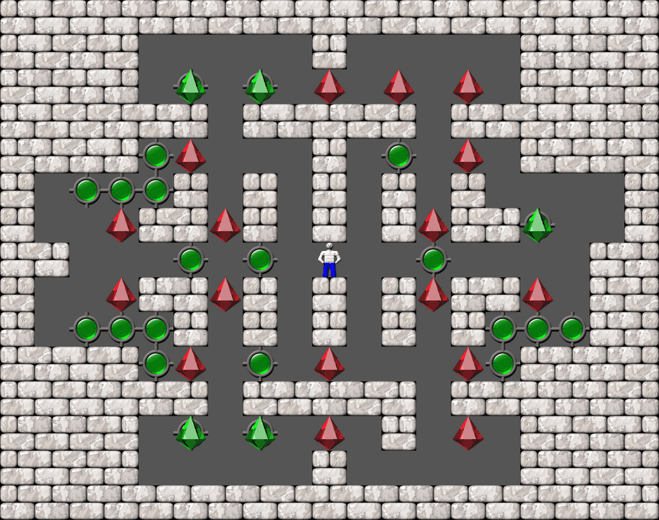 Sokoban Bugs550 collection level 450